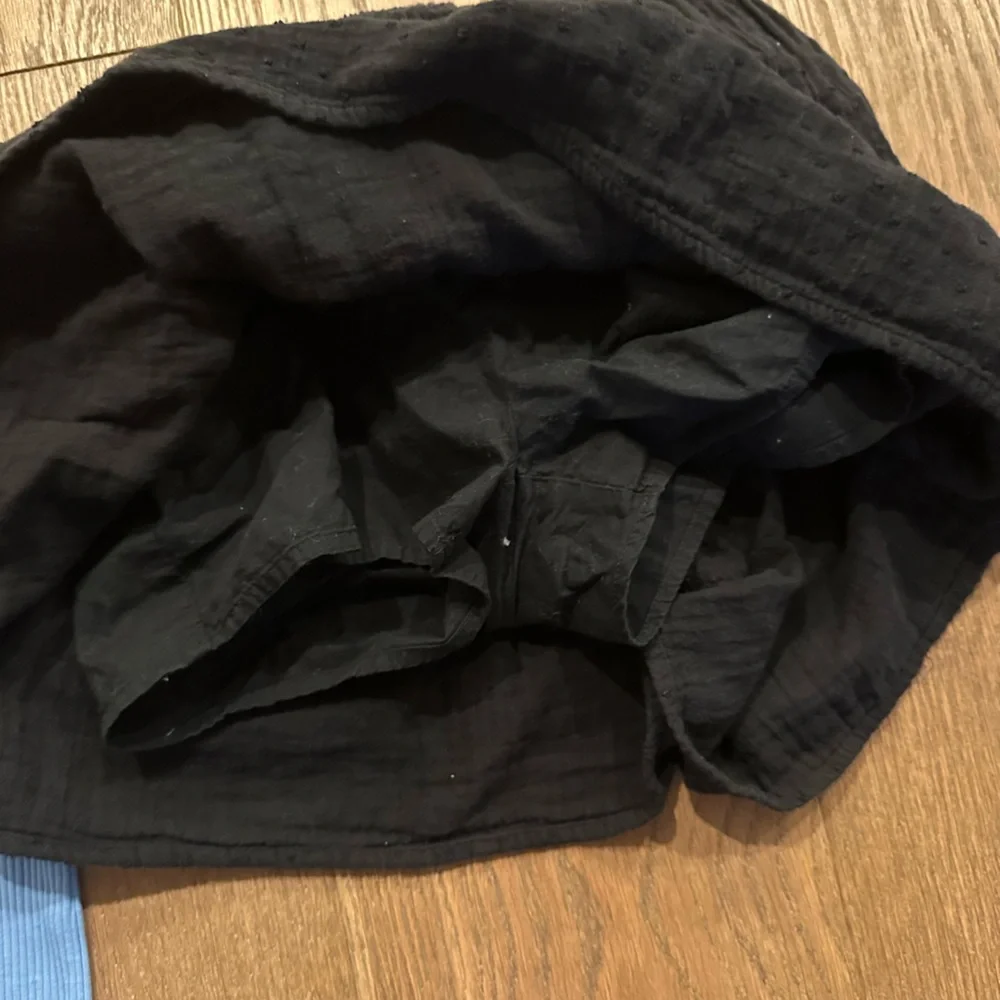 Gap & Old Navy Set Blue Tank Top, Black Skort & Orange Shorts Set
